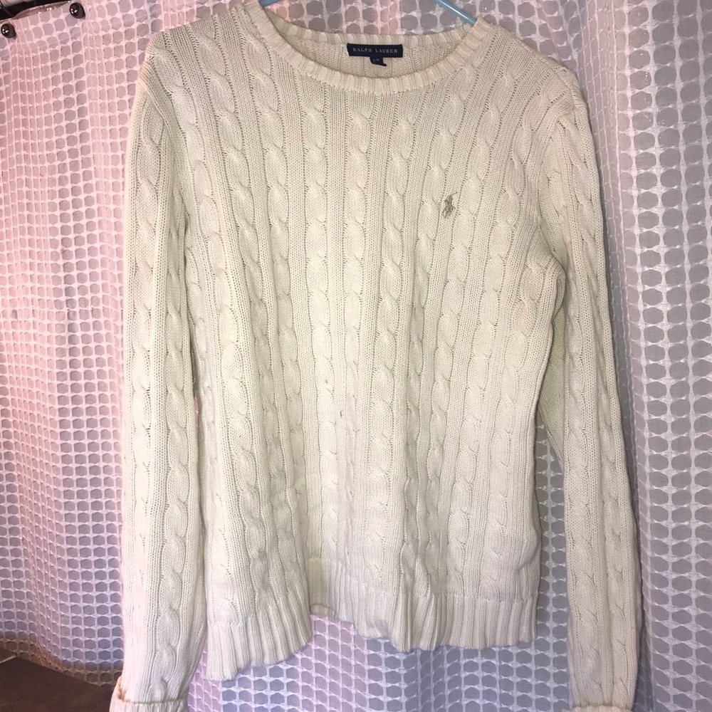 White Ralph Lauren Sweater